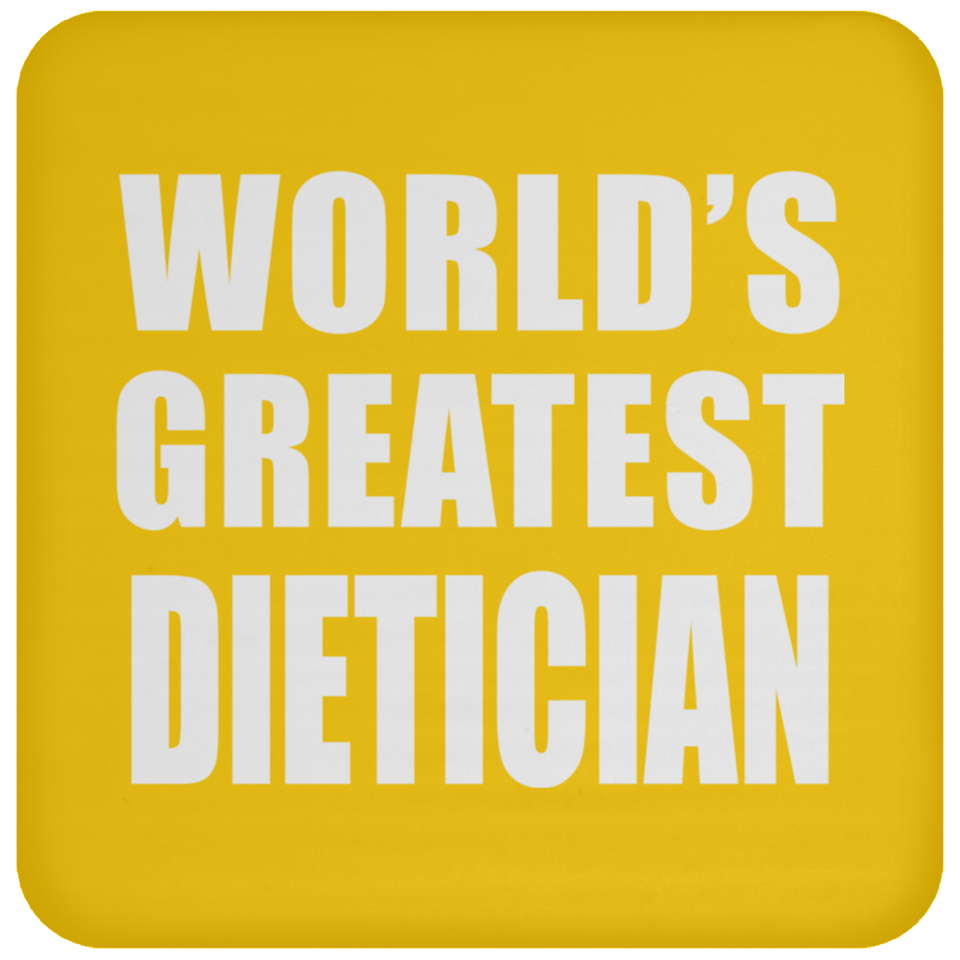 World's Greatest Dietician - Drink Coaster