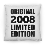 16th Birthday Original 2008 Limited Edition - Throw Pillow