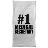 Number One #1 Medical Secretary - Hand Towel