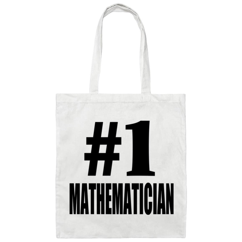 Number One #1 Mathematician - Tote Bag White