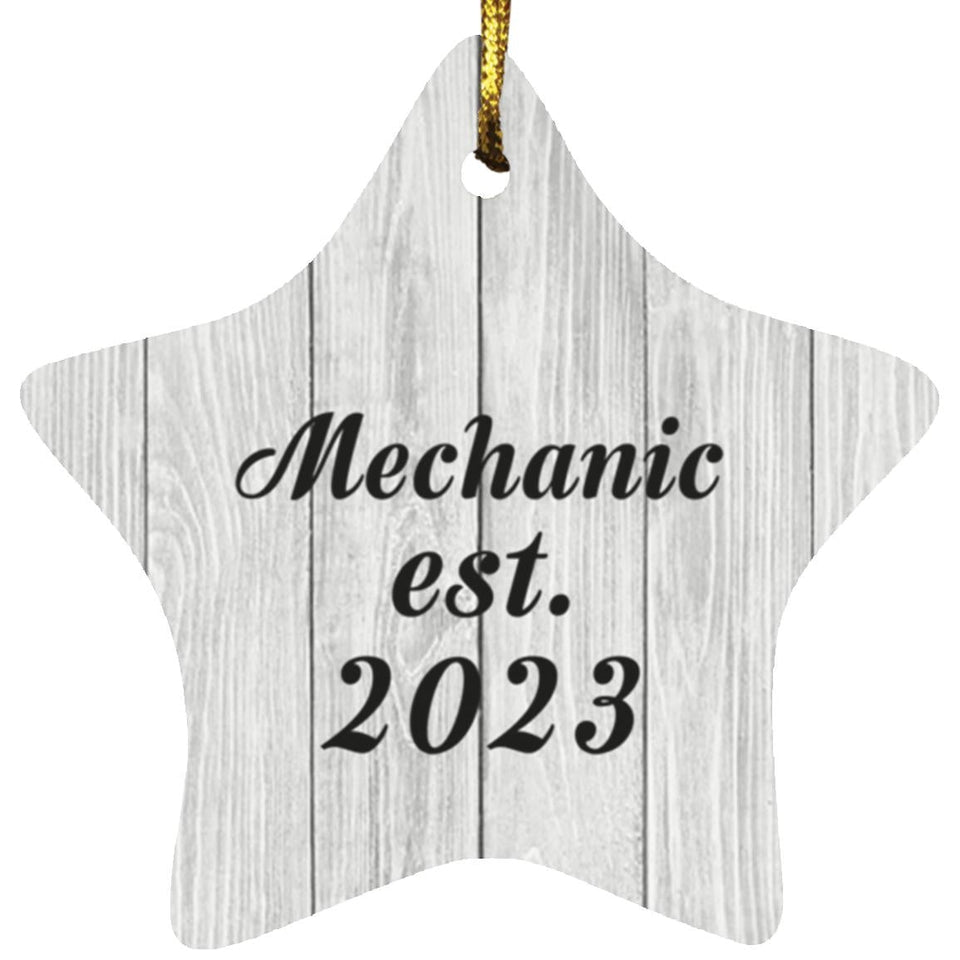Mechanic Established Est. 2023 - Star Ornament F