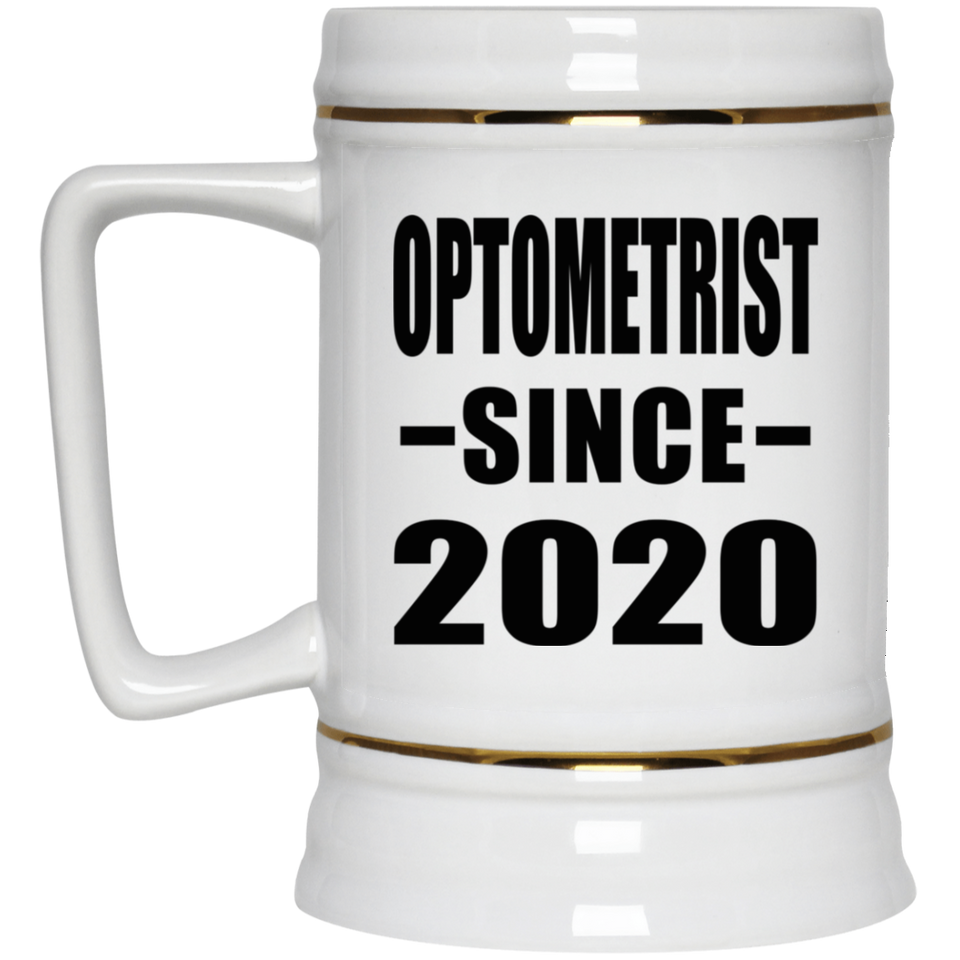 Optometrist Since 2020 - Beer Stein