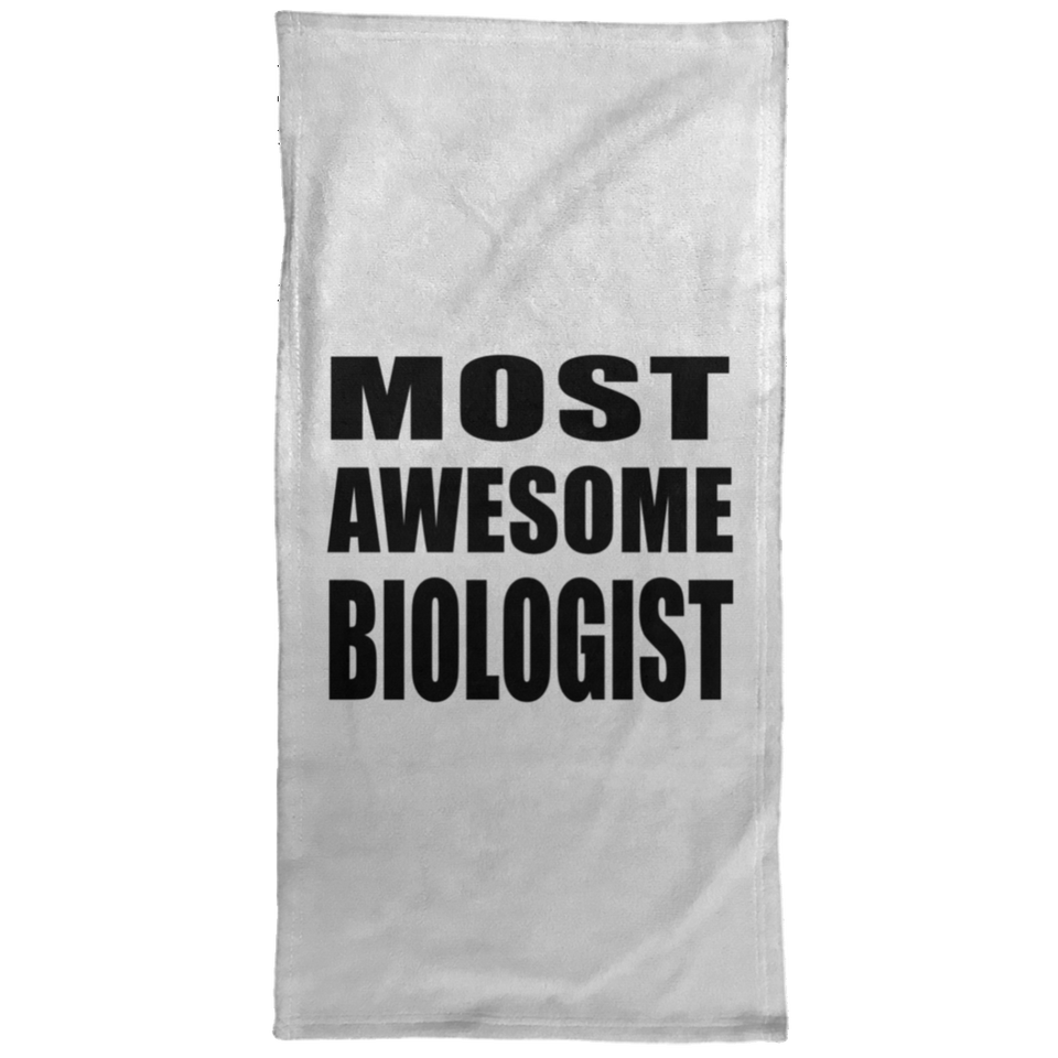 Most Awesome Biologist - Hand Towel