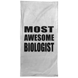 Most Awesome Biologist - Hand Towel