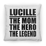 Lucille The Mom The Hero The Legend - Throw Pillow