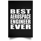 Best Aerospace Engineer Ever - Poster Portrait