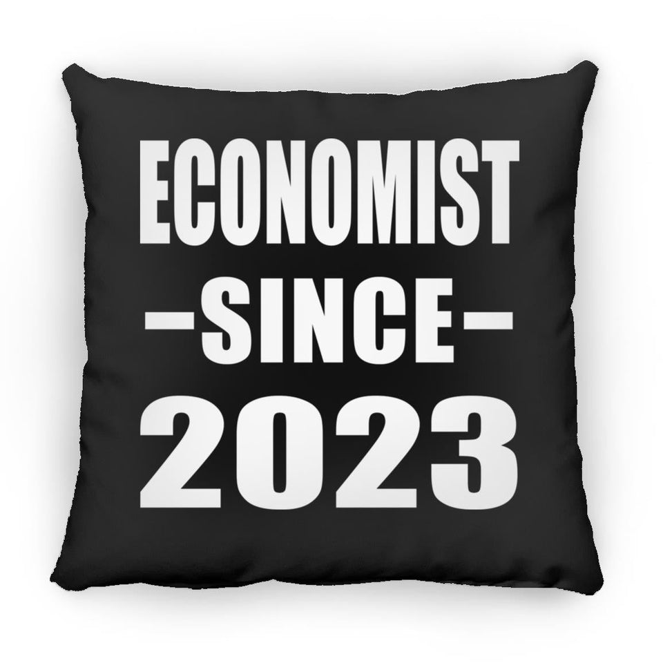 Economist Since 2023 - Throw Pillow Black