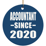 Accountant Since 2020 - Circle Ornament