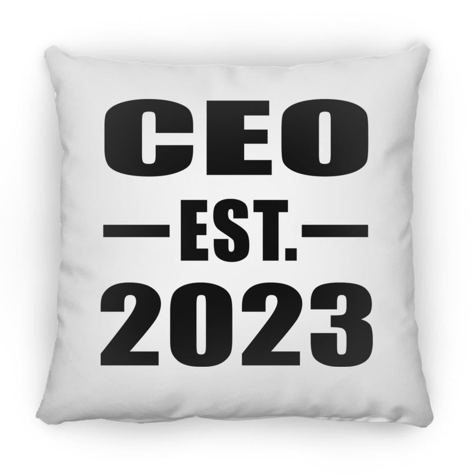 CEO Established EST. 2023 - Throw Pillow