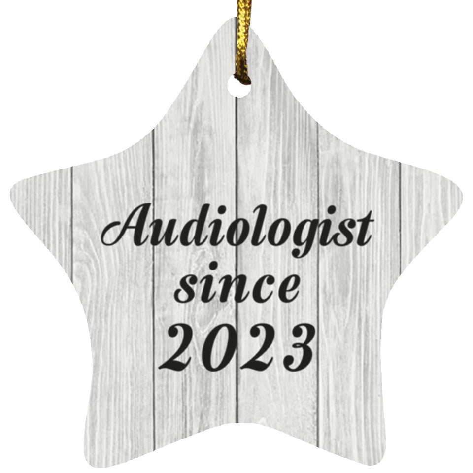 Audiologist Since 2023 - Star Ornament F