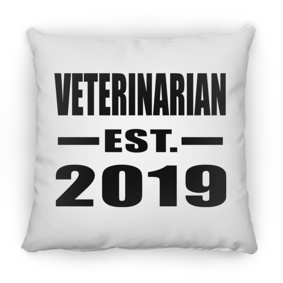 Veterinarian Established EST. 2019 - Throw Pillow
