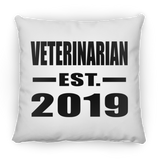 Veterinarian Established EST. 2019 - Throw Pillow