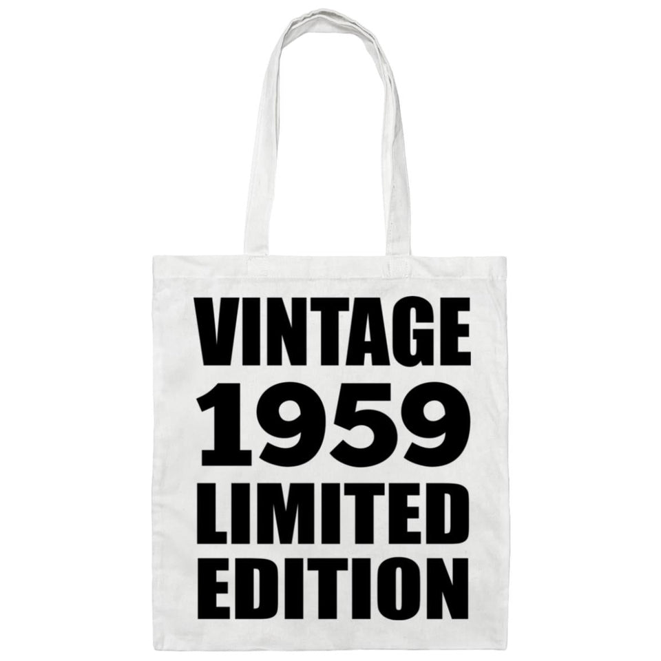 65th Birthday Vintage 1959 Limited Edition - Tote Bag White