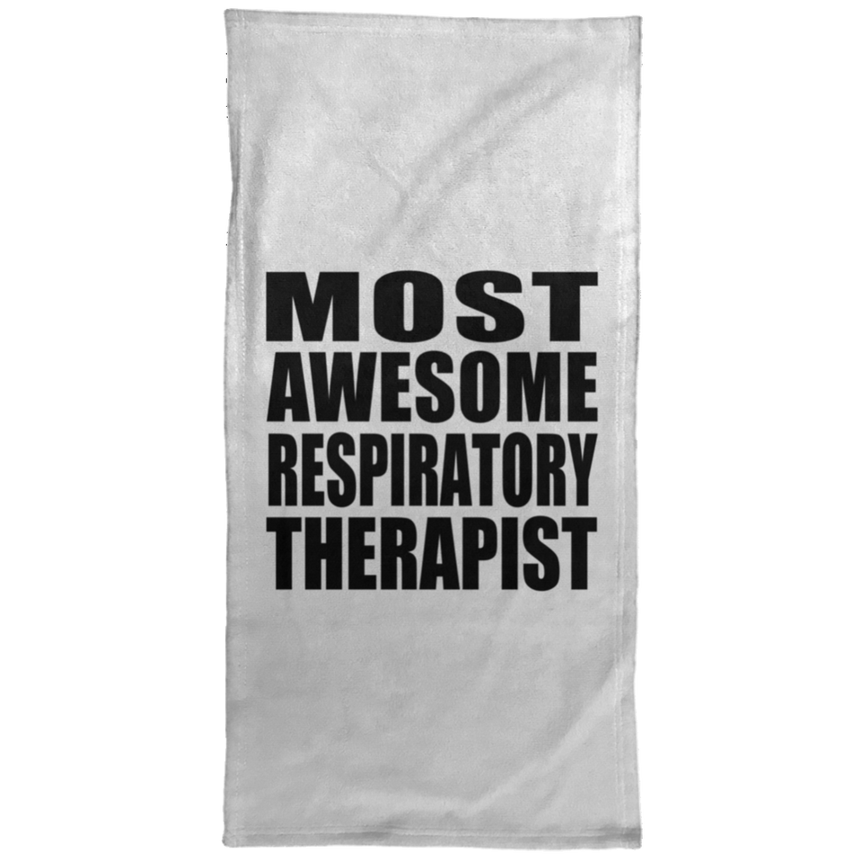 Most Awesome Respiratory Therapist - Hand Towel