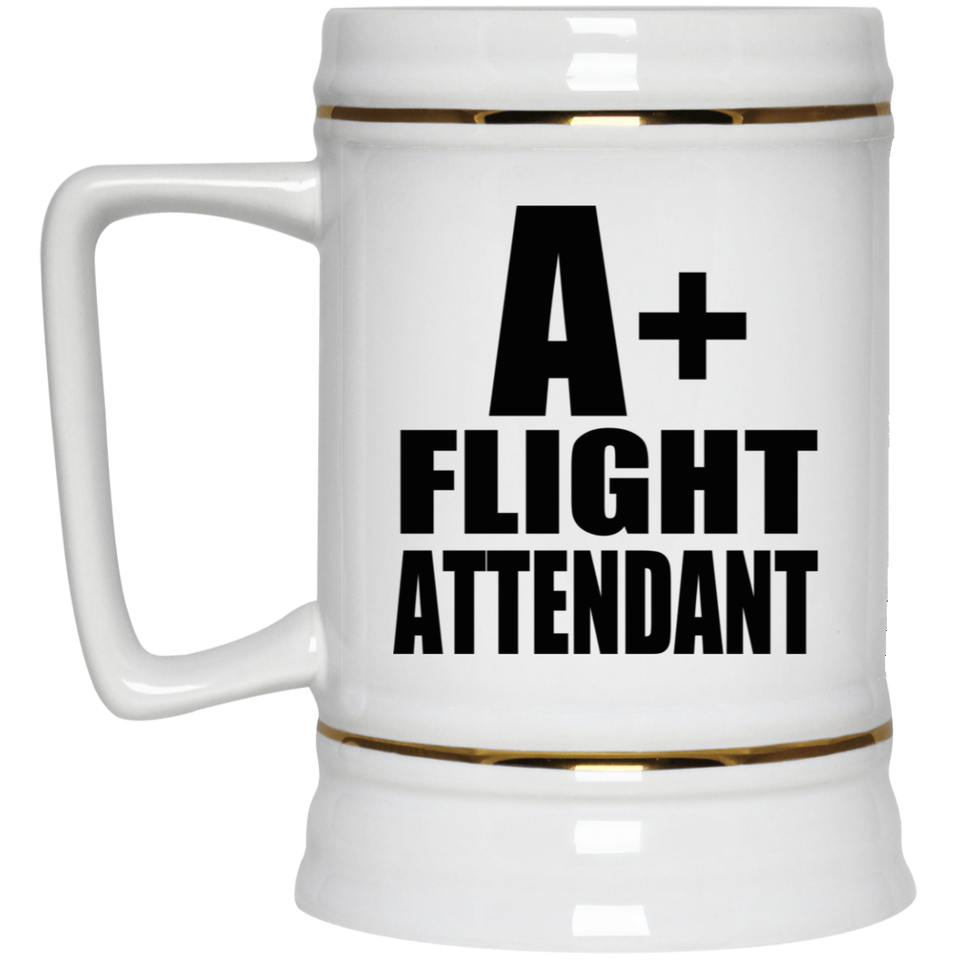 A+ Flight Attendant - Beer Stein