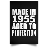 69th Birthday Made In 1955 Aged to Perfection - Poster Portrait