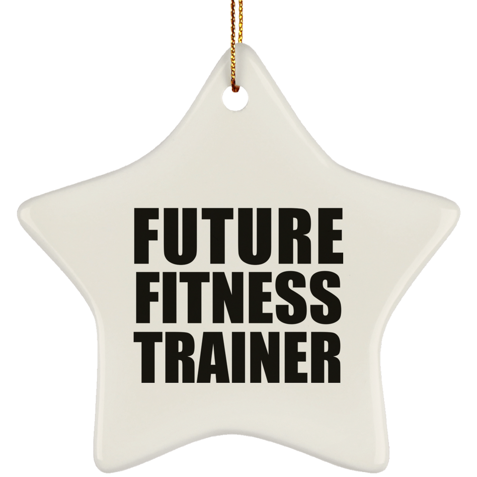 Future Fitness Trainer - Star Ornament