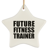 Future Fitness Trainer - Star Ornament