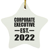 Corporate Executive Established EST. 2022 - Star Ornament