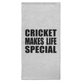 Cricket Makes Life Special - Hand Towel