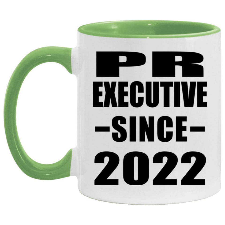 Pr Executive Since 2022 - 11oz Accent Mug Green