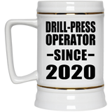 Drill-Press Operator Since 2020 - Beer Stein