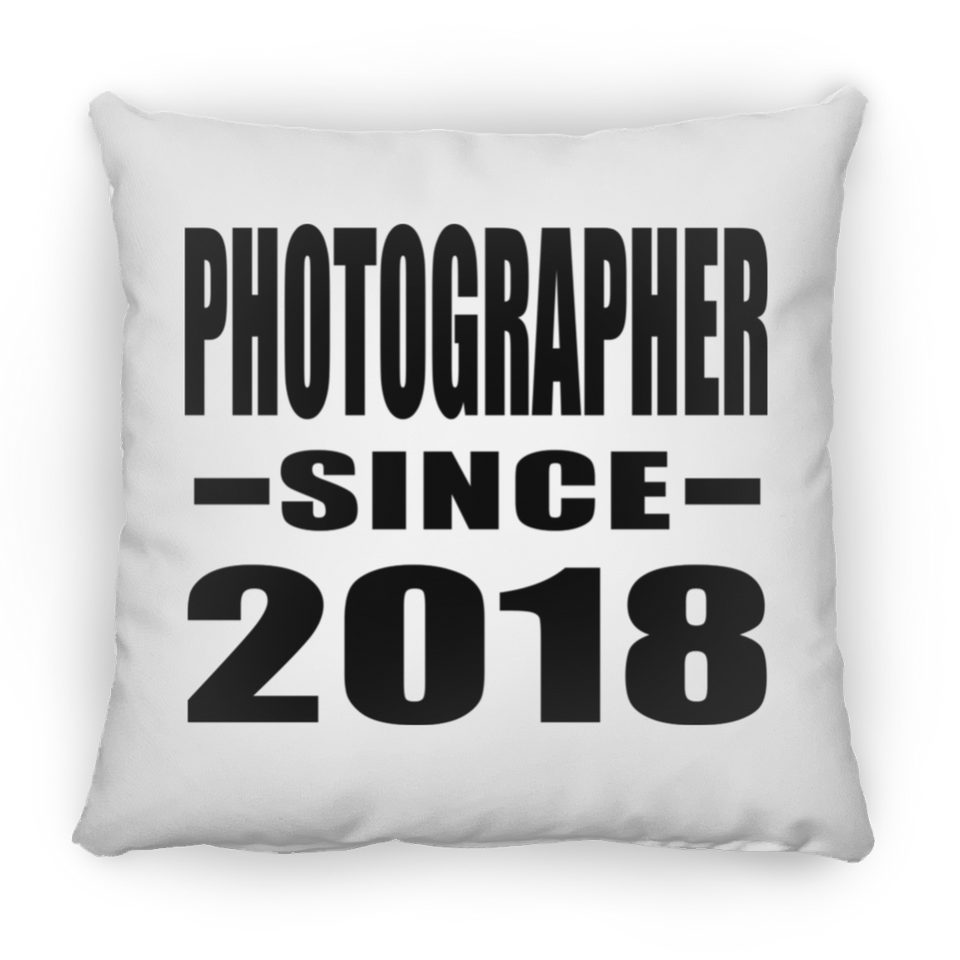 Photographer Since 2018 - Throw Pillow