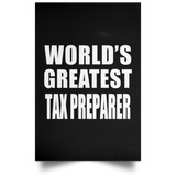 World's Greatest Tax Preparer - Poster Portrait