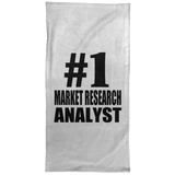 Number One #1 Market Research Analyst - Hand Towel