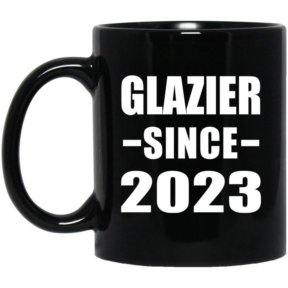 Glazier Since 2023 - 11oz Coffee Mug Black
