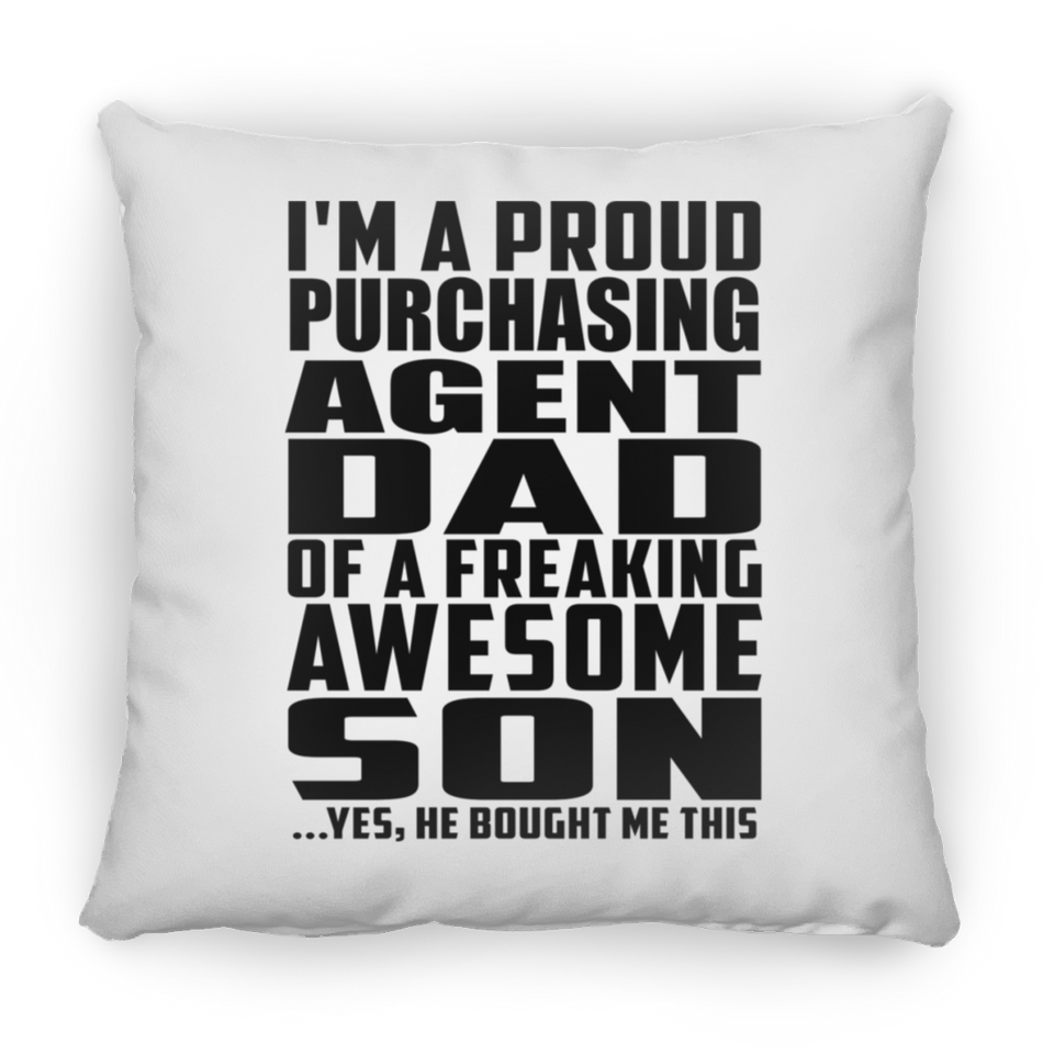 Proud Purchasing Agent Dad Of Awesome Son - Throw Pillow
