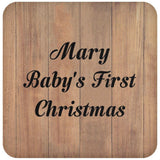 Mary Baby's First Christmas - Drink Coaster C