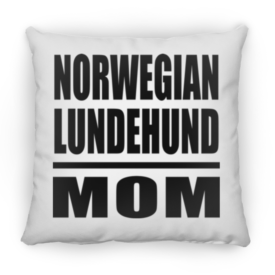 Norwegian Lundehund Mom - Throw Pillow