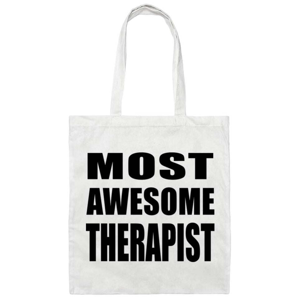 Most Awesome Therapist - Tote Bag White