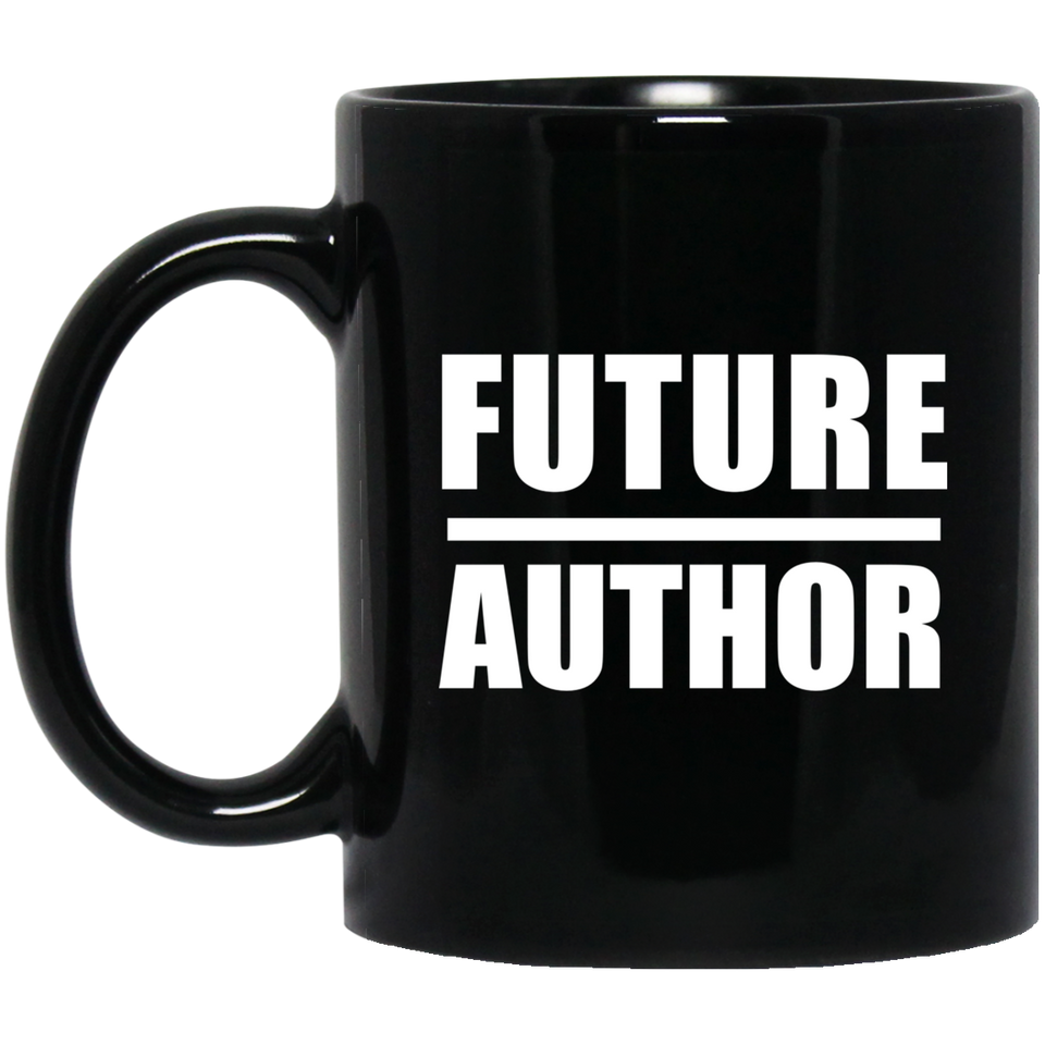 Future Author - 11oz Coffee Mug Black