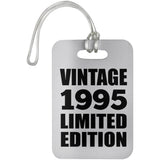 29th Birthday Vintage 1995 Limited Edition - Luggage Bag Tag