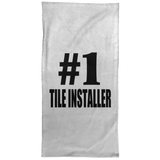 Number One #1 Tile Installer - Hand Towel