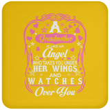 Grandmother Is Like An Angel Takes You Under Her Wings - Drink Coaster