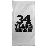 34th Anniversary 34 Years Anniversary - Hand Towel