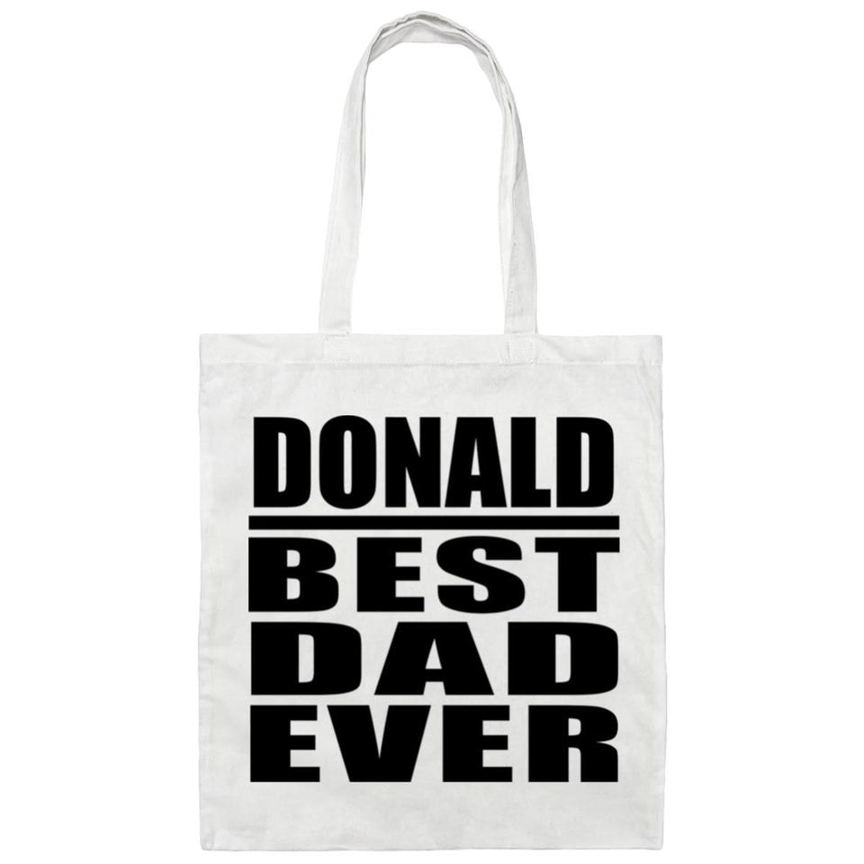 Donald Best Dad Ever - Tote Bag White