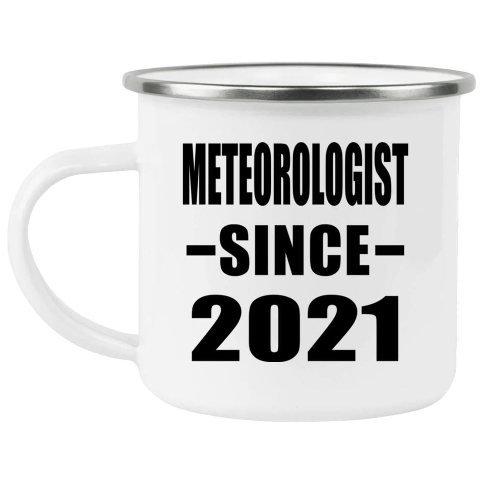 Meteorologist Since 2021 - 12oz Camping Mug