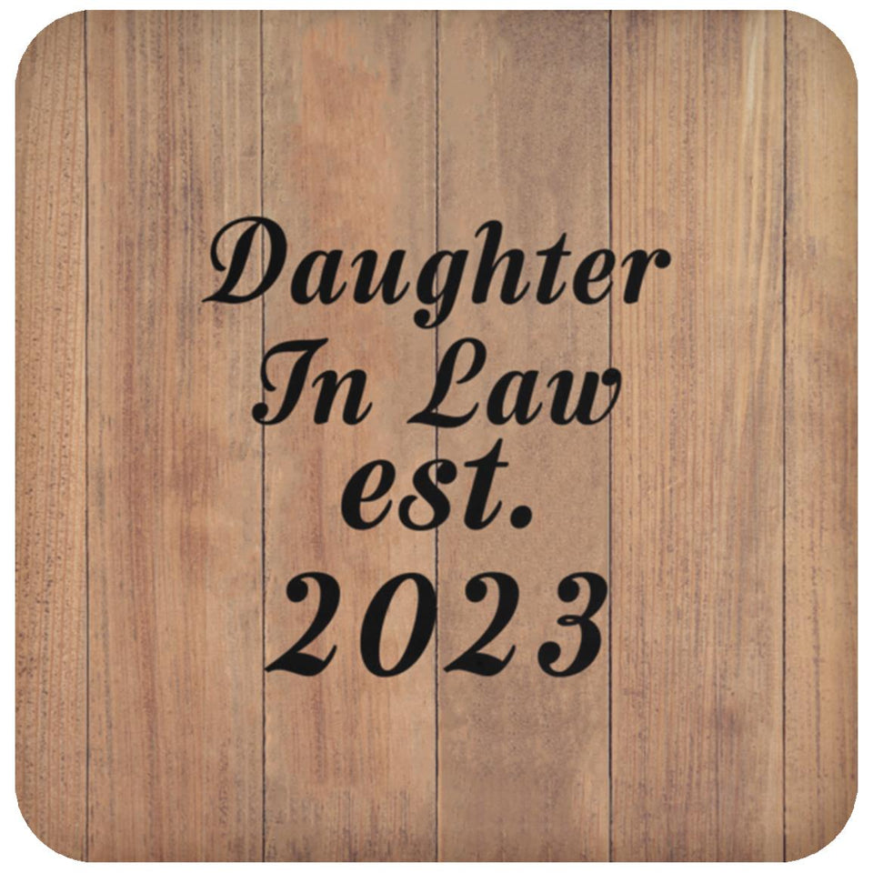 Daughter In Law Established EST. 2023 - Drink Coaster C