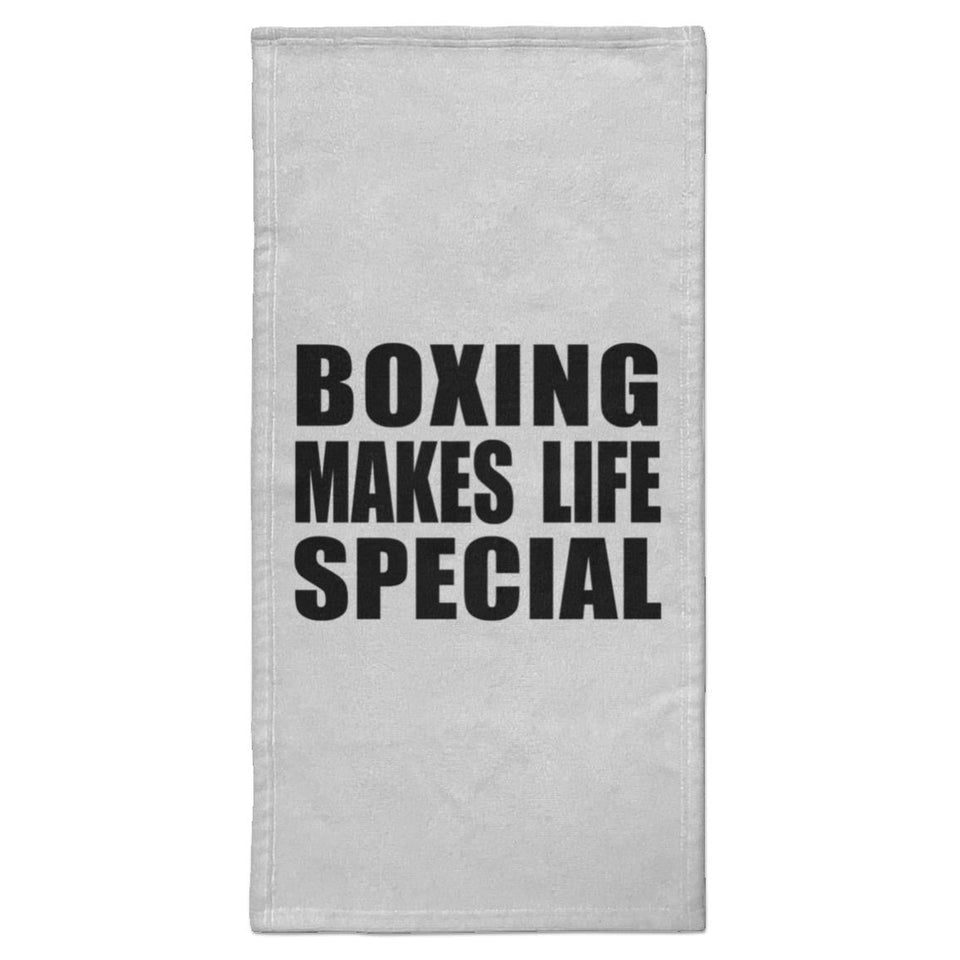 Boxing Makes Life Special - Hand Towel