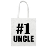 Number One #1 Uncle - Tote Bag White