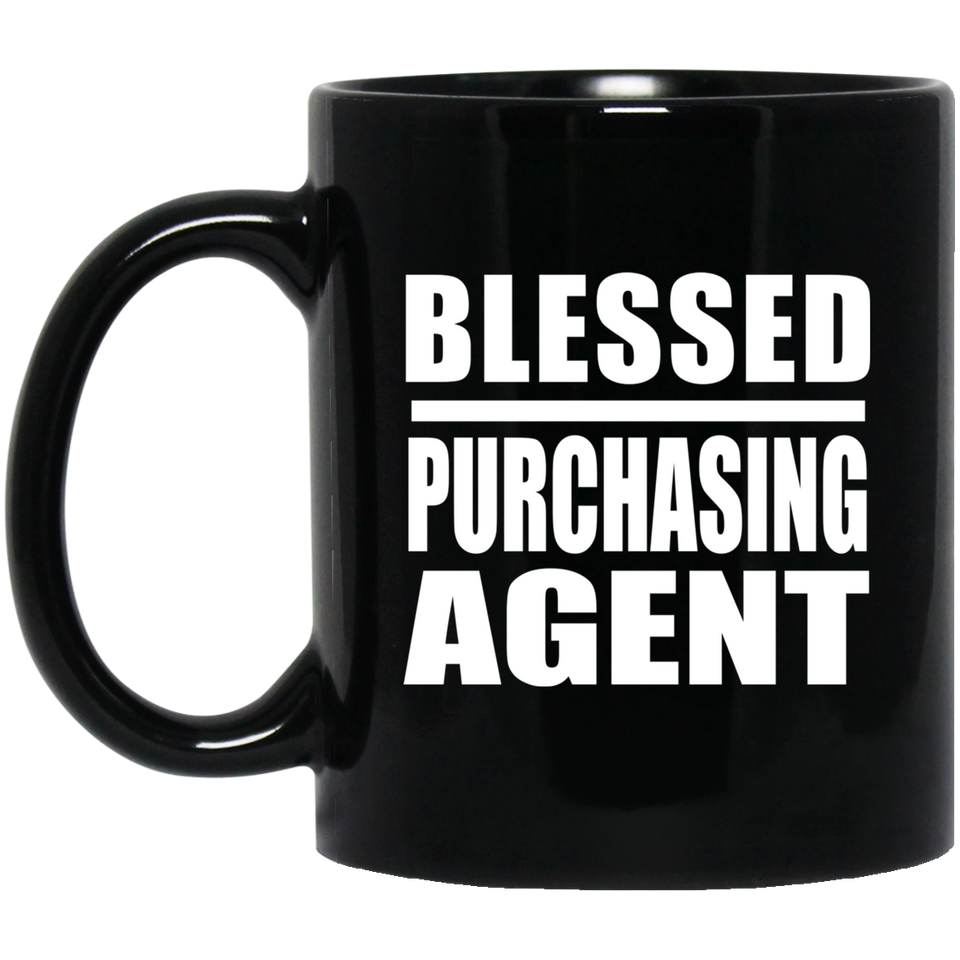 Blessed Purchasing Agent - 11oz Coffee Mug Black