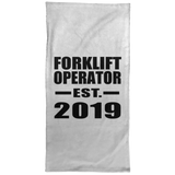 Forklift Operator Established EST. 2019 - Hand Towel