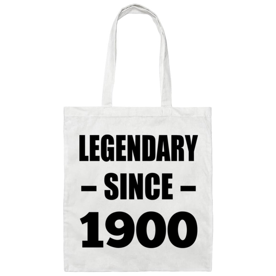 124th Birthday Legendary Since 1900 - Tote Bag White