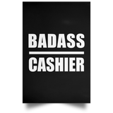 Badass Cashier - Poster Portrait