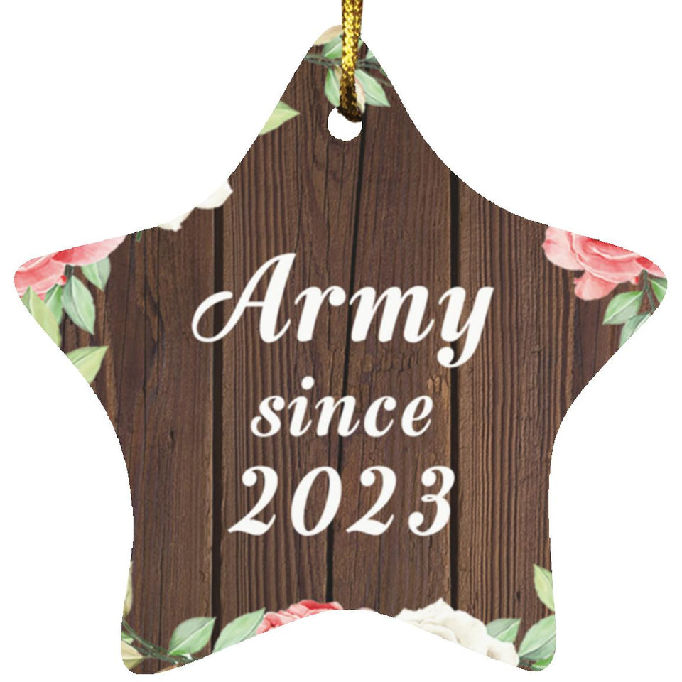 Army Since 2023 - Star Ornament A