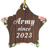 Army Since 2023 - Star Ornament A
